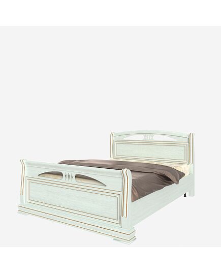Кровать с высоким изножьем "Василиса"